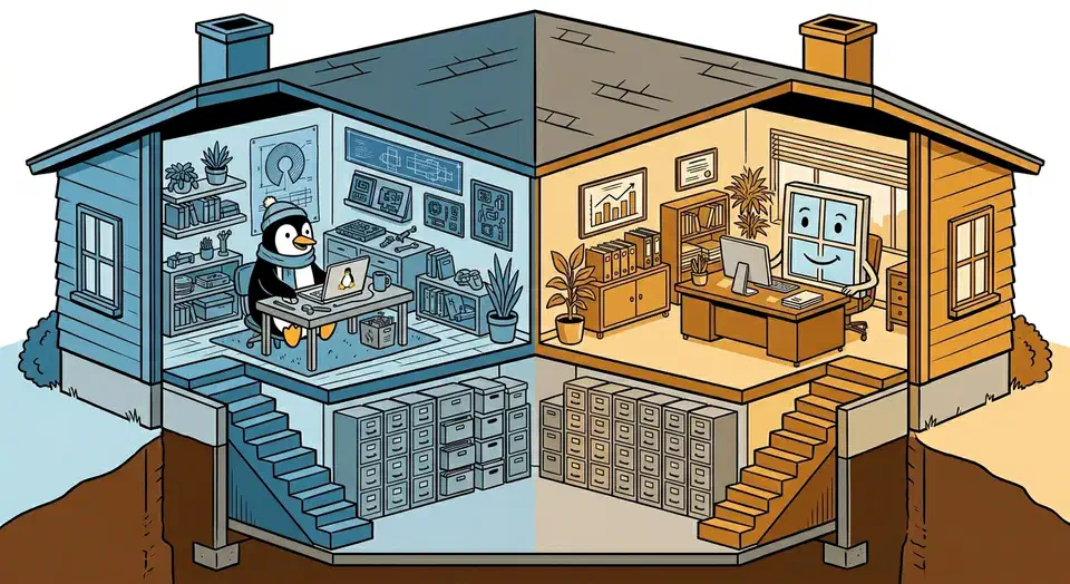 A practical guide to dual-booting Linux and Windows on the same machine using systemd-boot and a shared exFAT partition. Covers partition layout, installation order, bootloader configuration, time zone fixes, and surviving Windows Updates without losing your Linux bootloader. Windows 11 + Linux: Shared exFAT, systemd-boot Bootloader